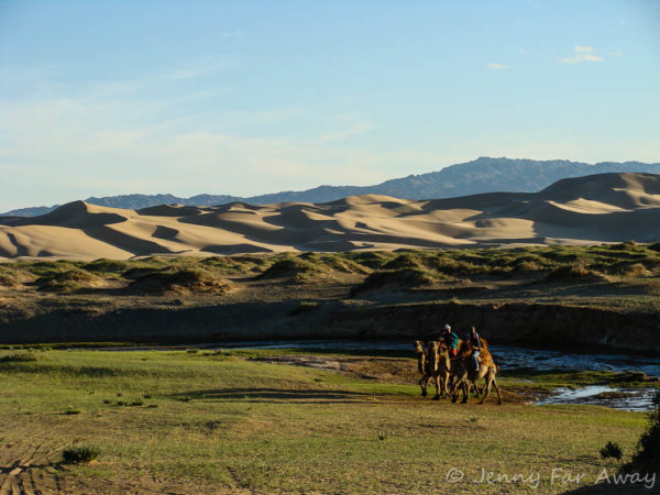 Khonghor Els sand dunes, Mongolia