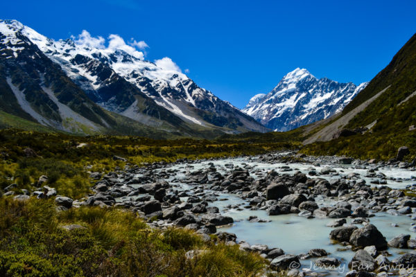 Mount Cook and the Hooker River Valley, New Zealand
